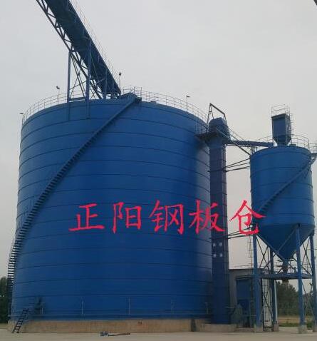 阜龙乡大型矿粉钢板库